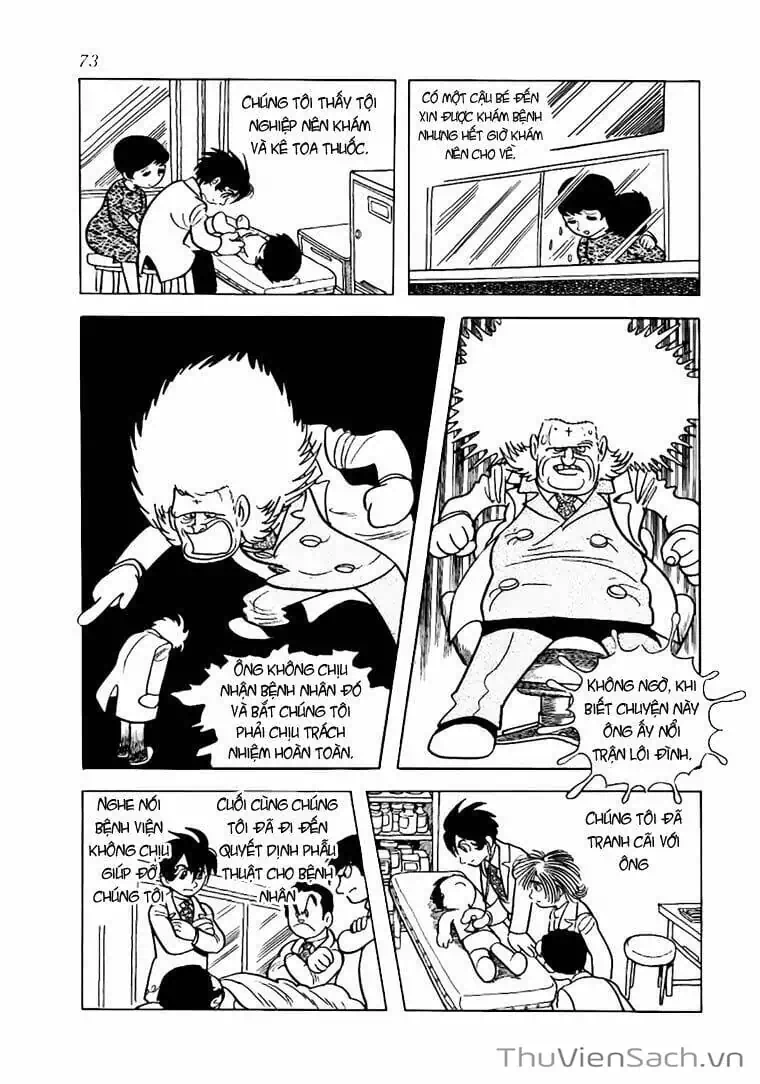 Truyện Tranh Bác Sĩ Quái Dị - Black Jack trang 3
