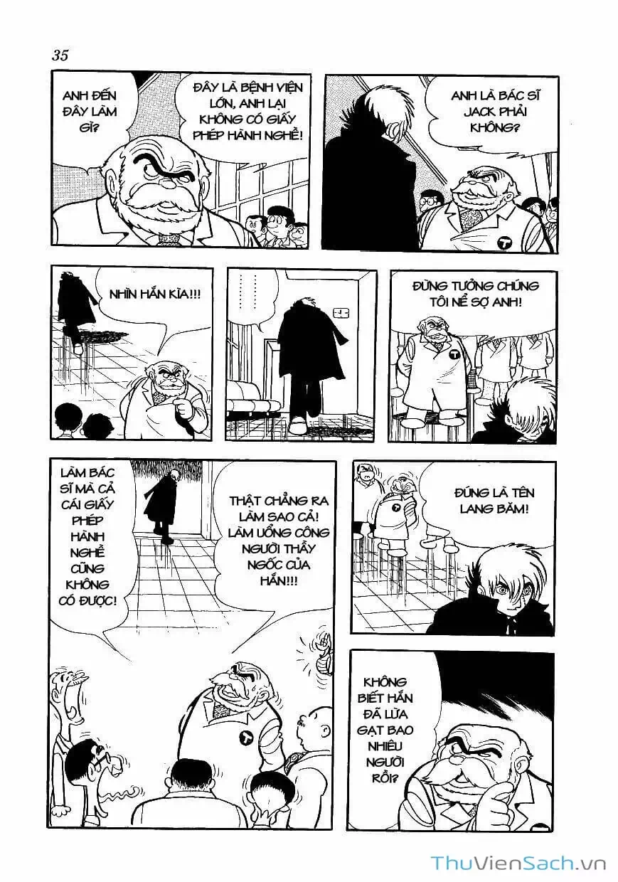 Truyện Tranh Bác Sĩ Quái Dị - Black Jack trang 3