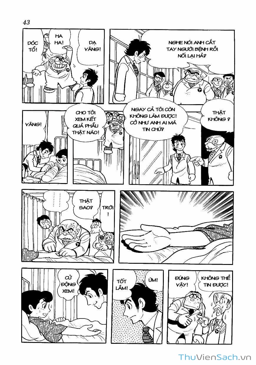 Truyện Tranh Bác Sĩ Quái Dị - Black Jack trang 3