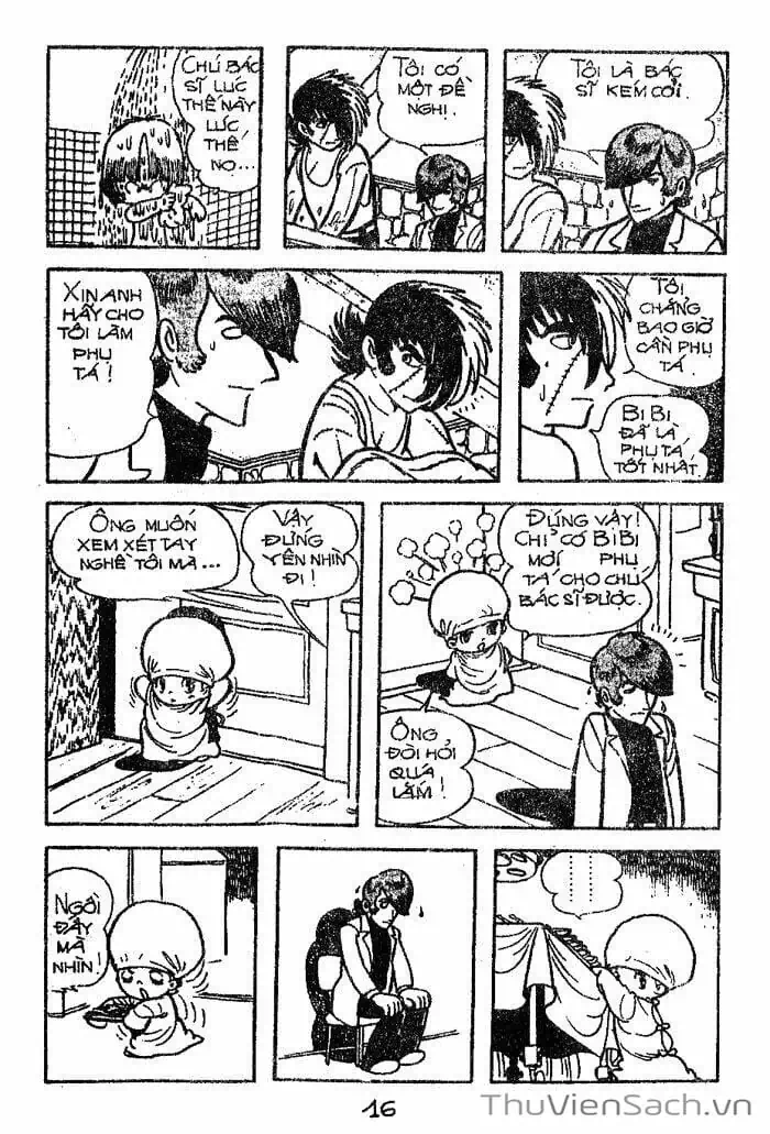 Truyện Tranh Bác Sĩ Quái Dị - Black Jack trang 3