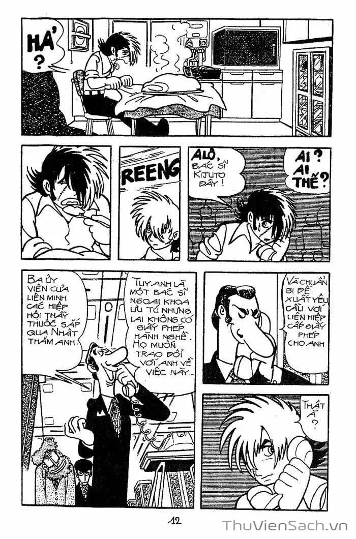 Truyện Tranh Bác Sĩ Quái Dị - Black Jack trang 3