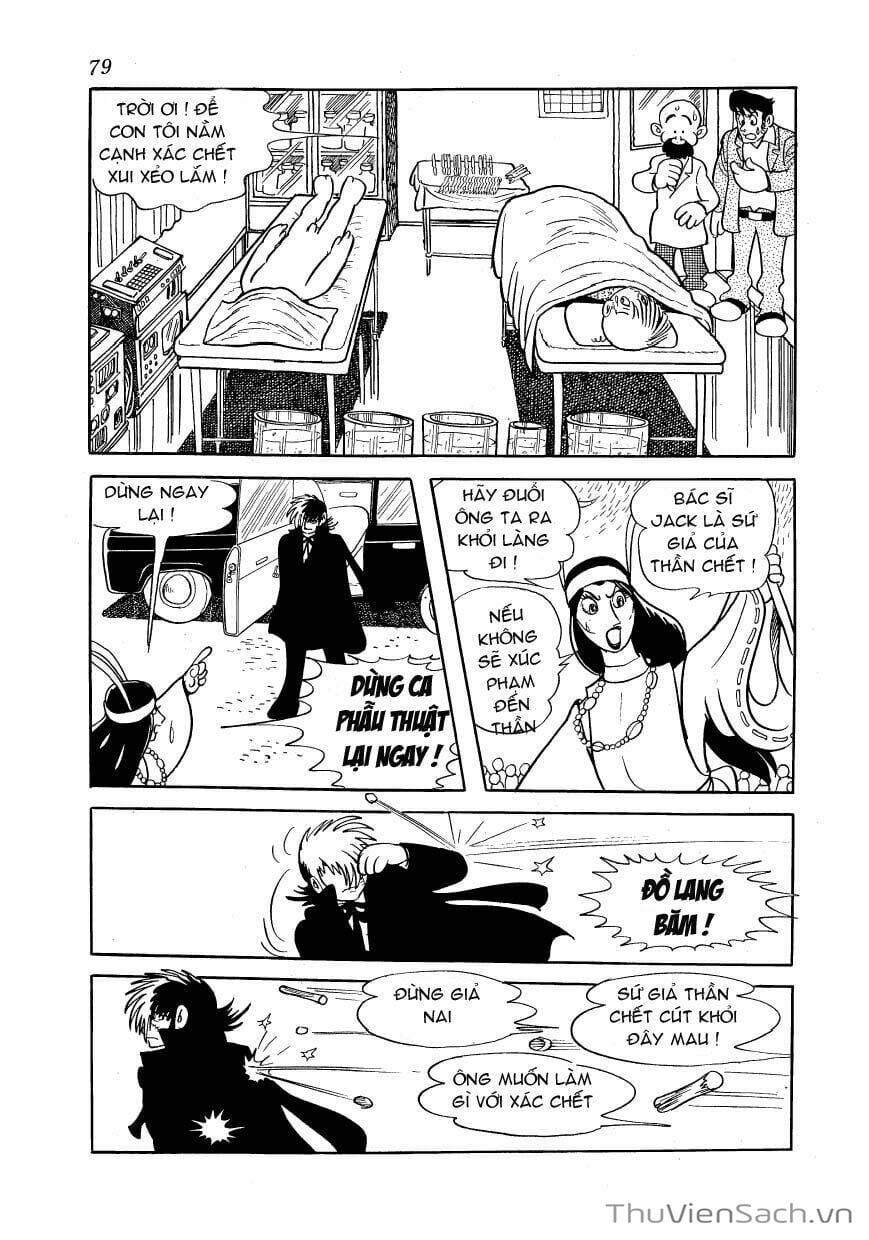 Truyện Tranh Bác Sĩ Quái Dị - Black Jack trang 3