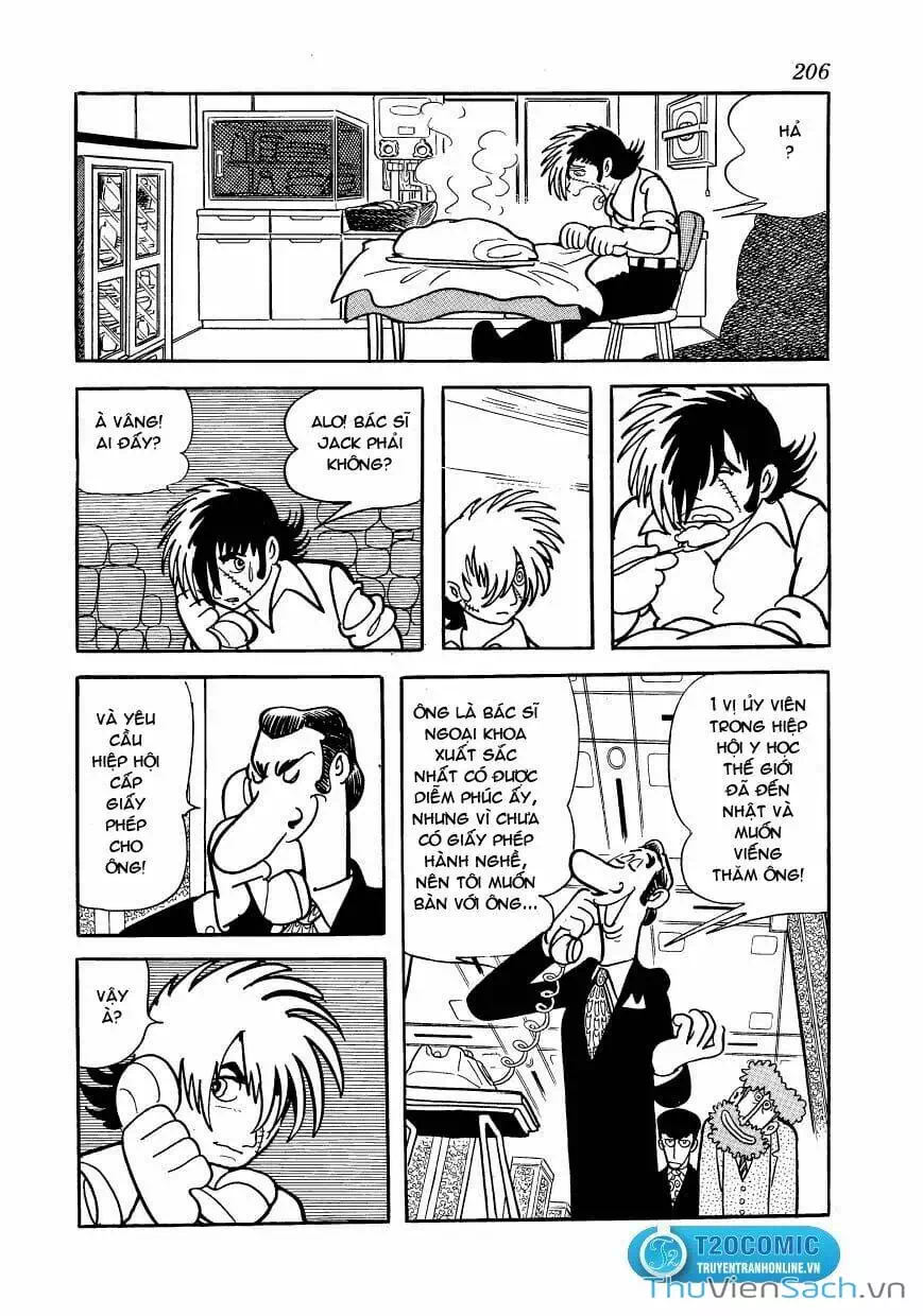 Truyện Tranh Bác Sĩ Quái Dị - Black Jack trang 3