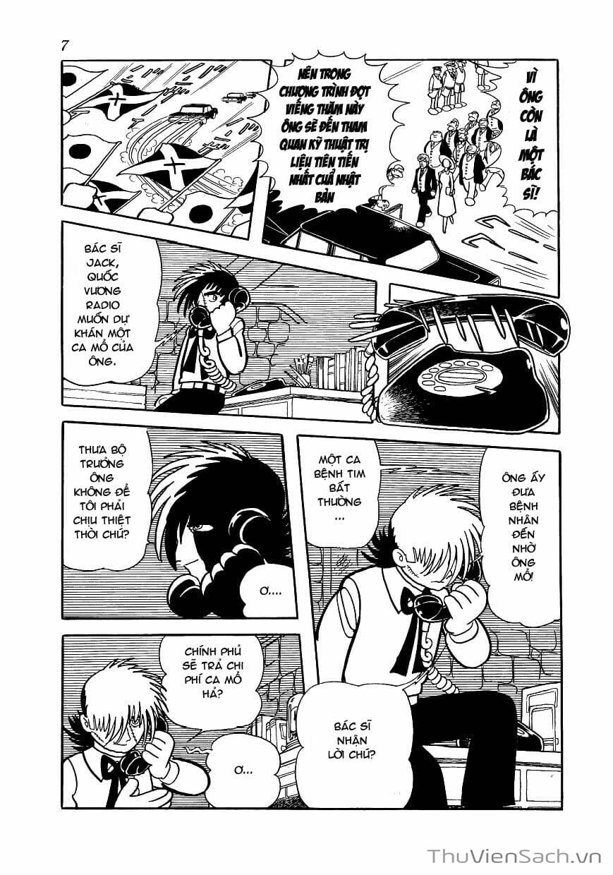 Truyện Tranh Bác Sĩ Quái Dị - Black Jack trang 3