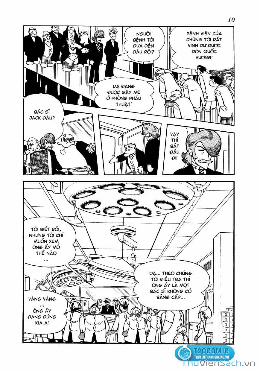 Truyện Tranh Bác Sĩ Quái Dị - Black Jack trang 3