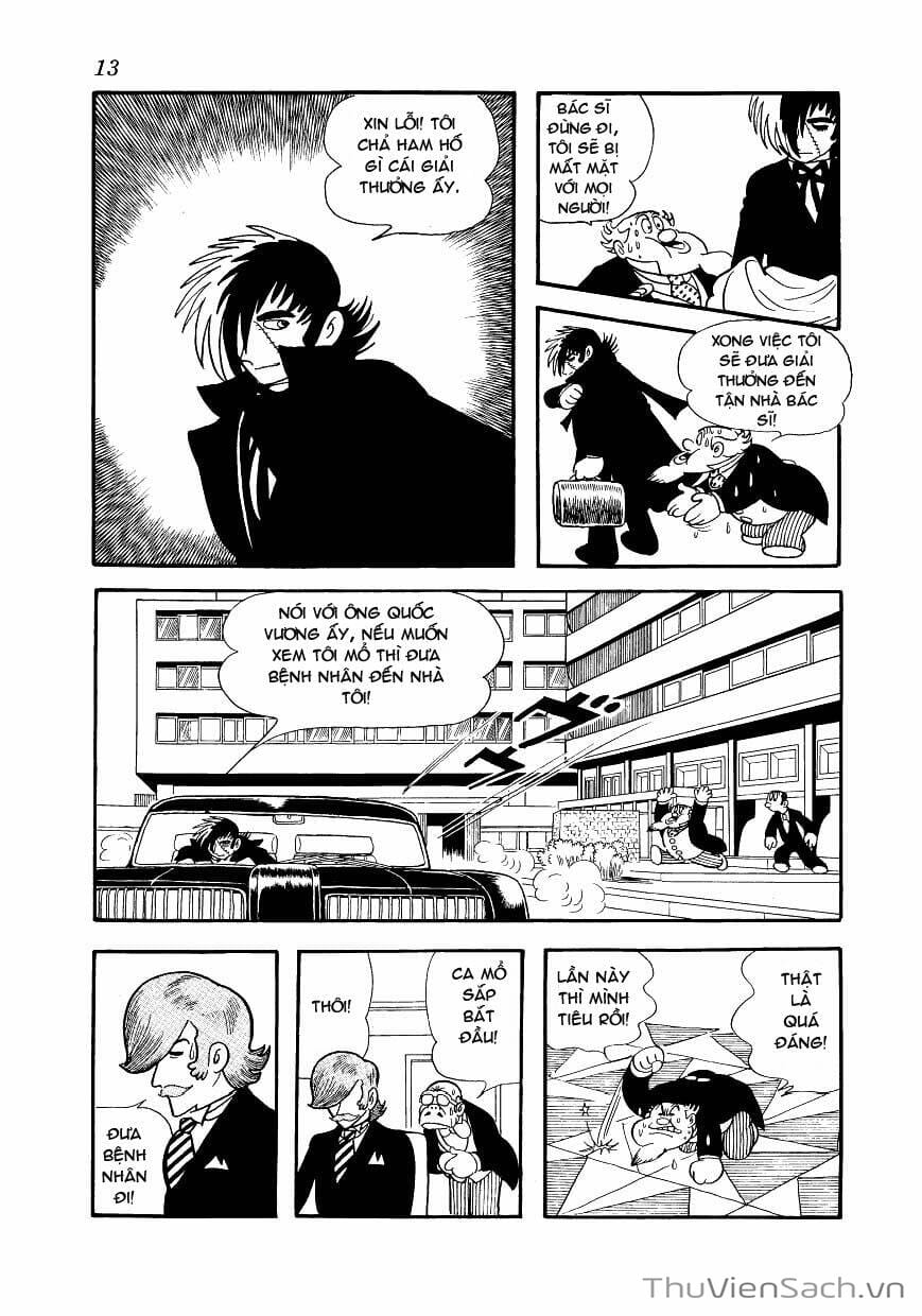 Truyện Tranh Bác Sĩ Quái Dị - Black Jack trang 3