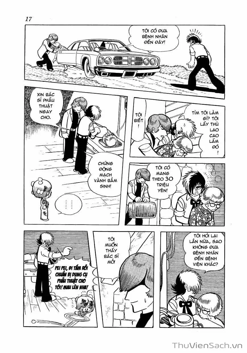 Truyện Tranh Bác Sĩ Quái Dị - Black Jack trang 3