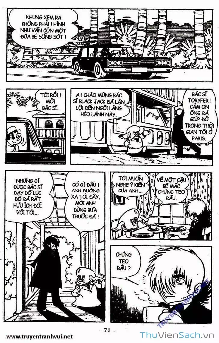 Truyện Tranh Bác Sĩ Quái Dị - Black Jack trang 3
