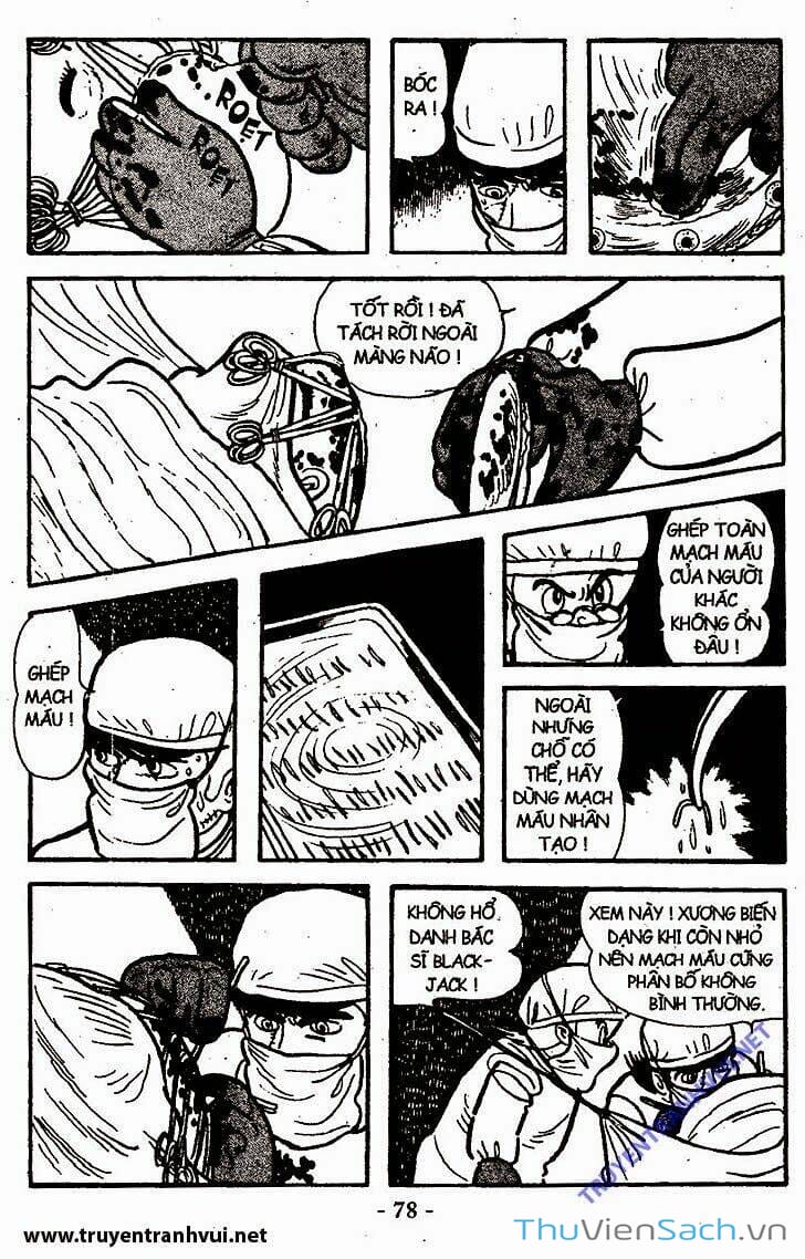 Truyện Tranh Bác Sĩ Quái Dị - Black Jack trang 3