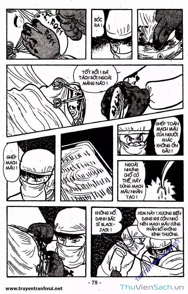 Truyện Tranh Bác Sĩ Quái Dị - Black Jack trang 3