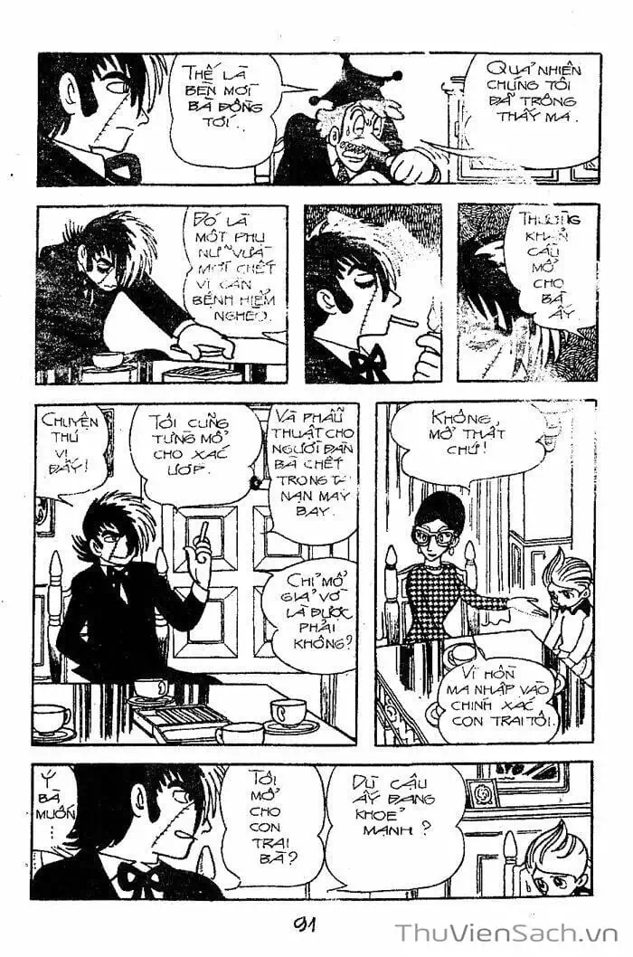Truyện Tranh Bác Sĩ Quái Dị - Black Jack trang 3
