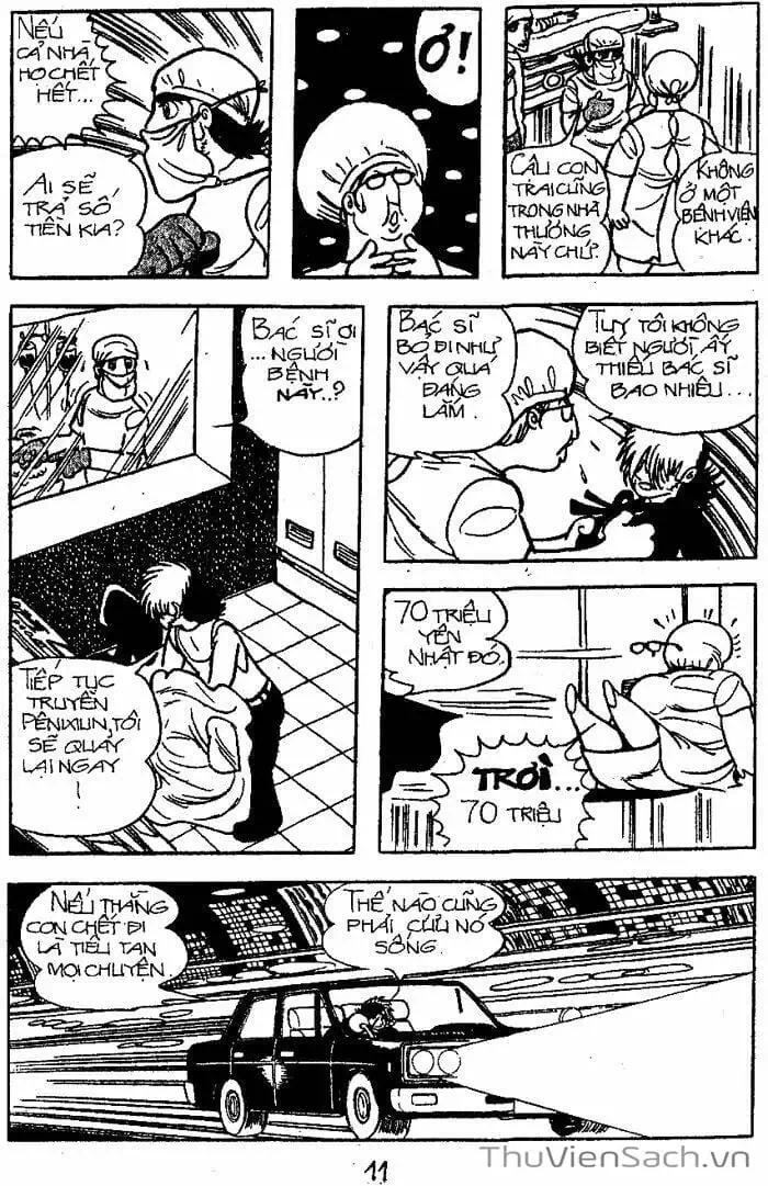 Truyện Tranh Bác Sĩ Quái Dị - Black Jack trang 3