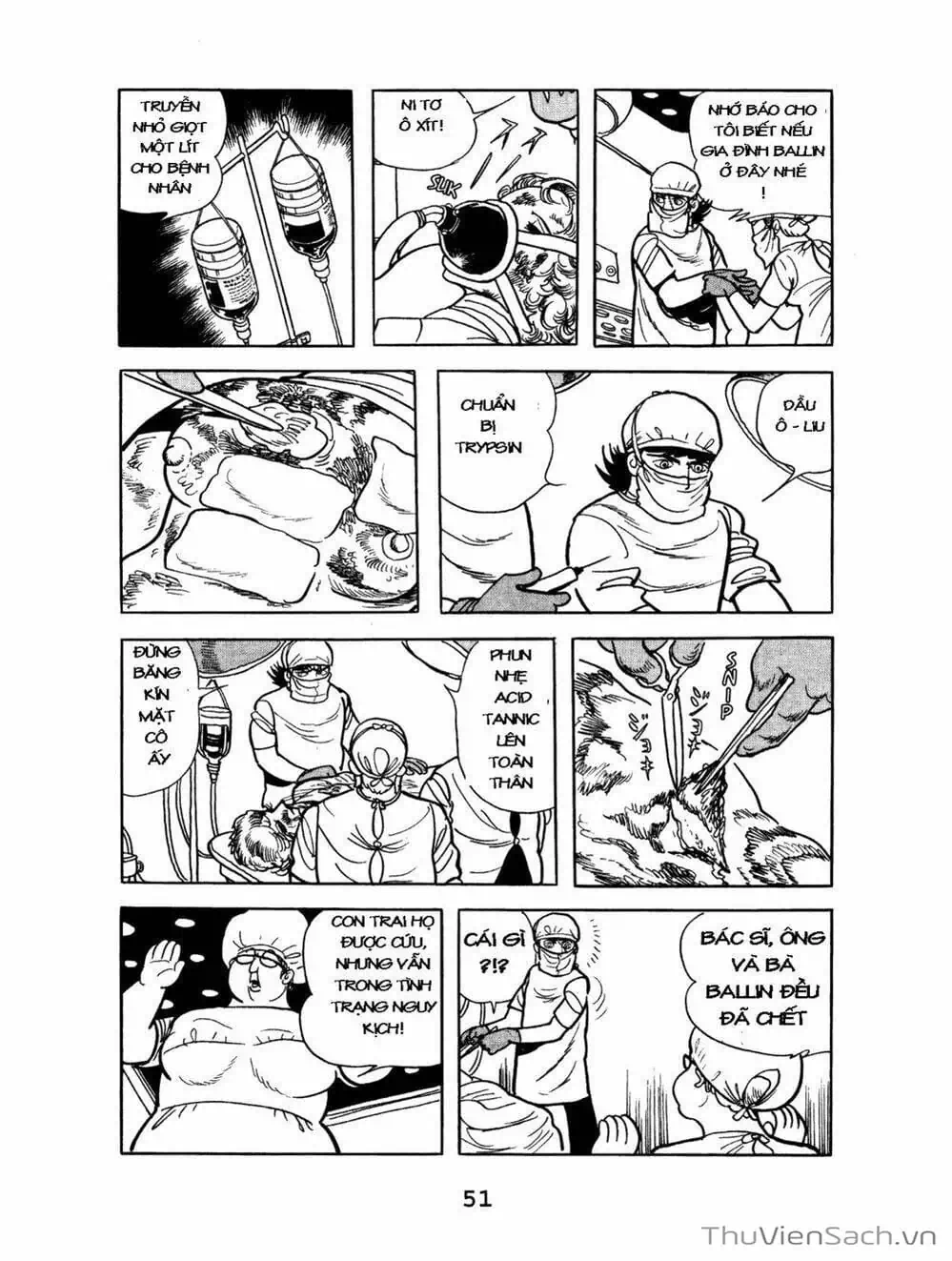 Truyện Tranh Bác Sĩ Quái Dị - Black Jack trang 3