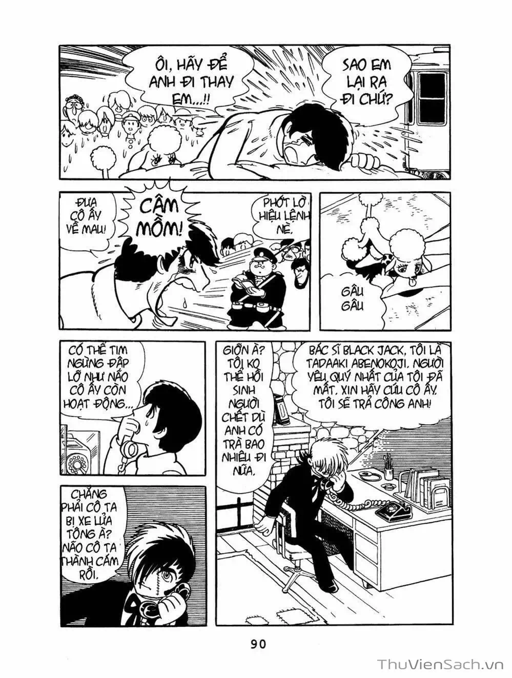 Truyện Tranh Bác Sĩ Quái Dị - Black Jack trang 3