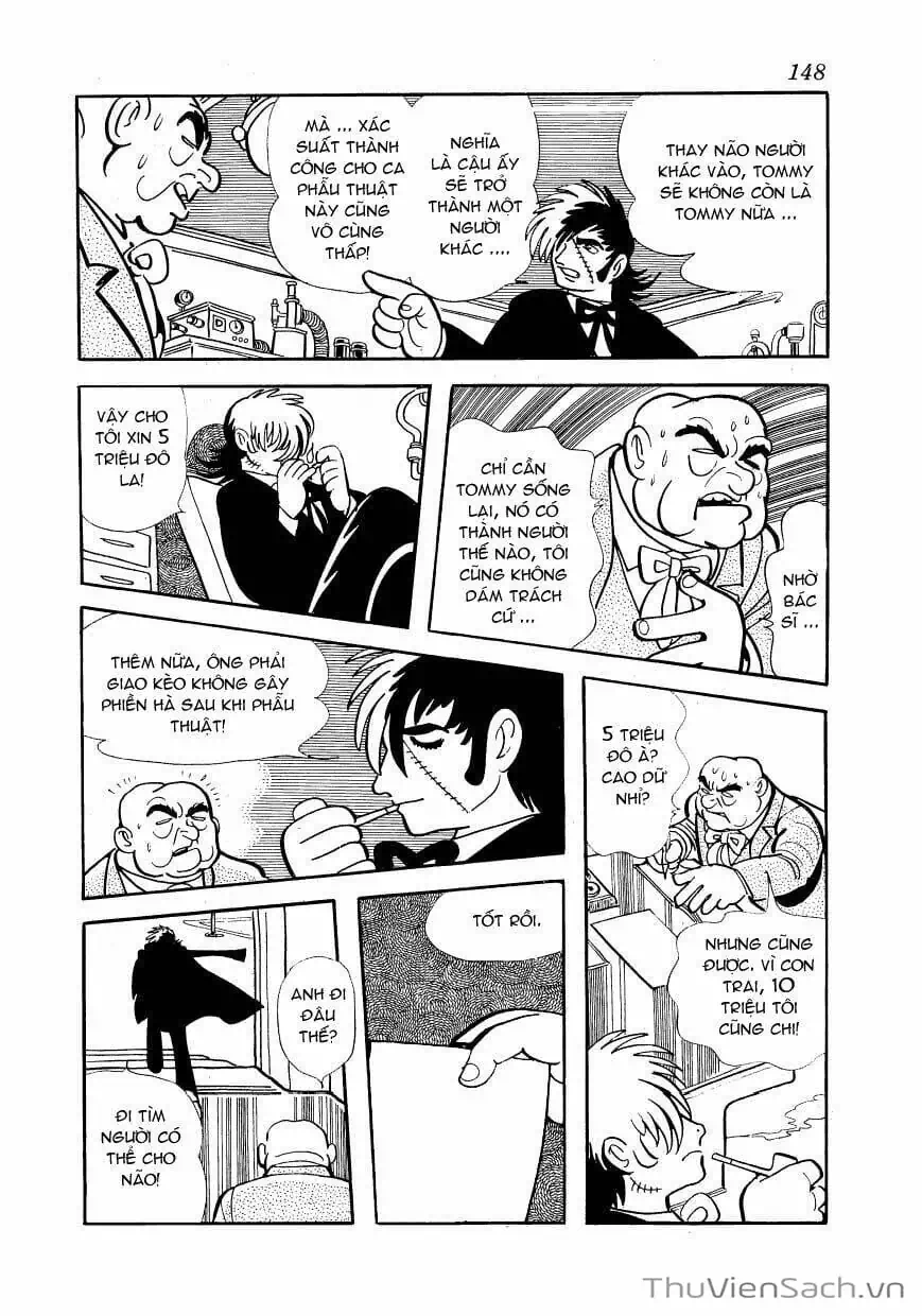 Truyện Tranh Bác Sĩ Quái Dị - Black Jack trang 3