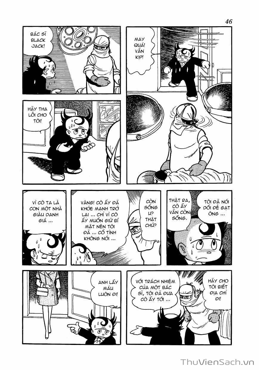 Truyện Tranh Bác Sĩ Quái Dị - Black Jack trang 3