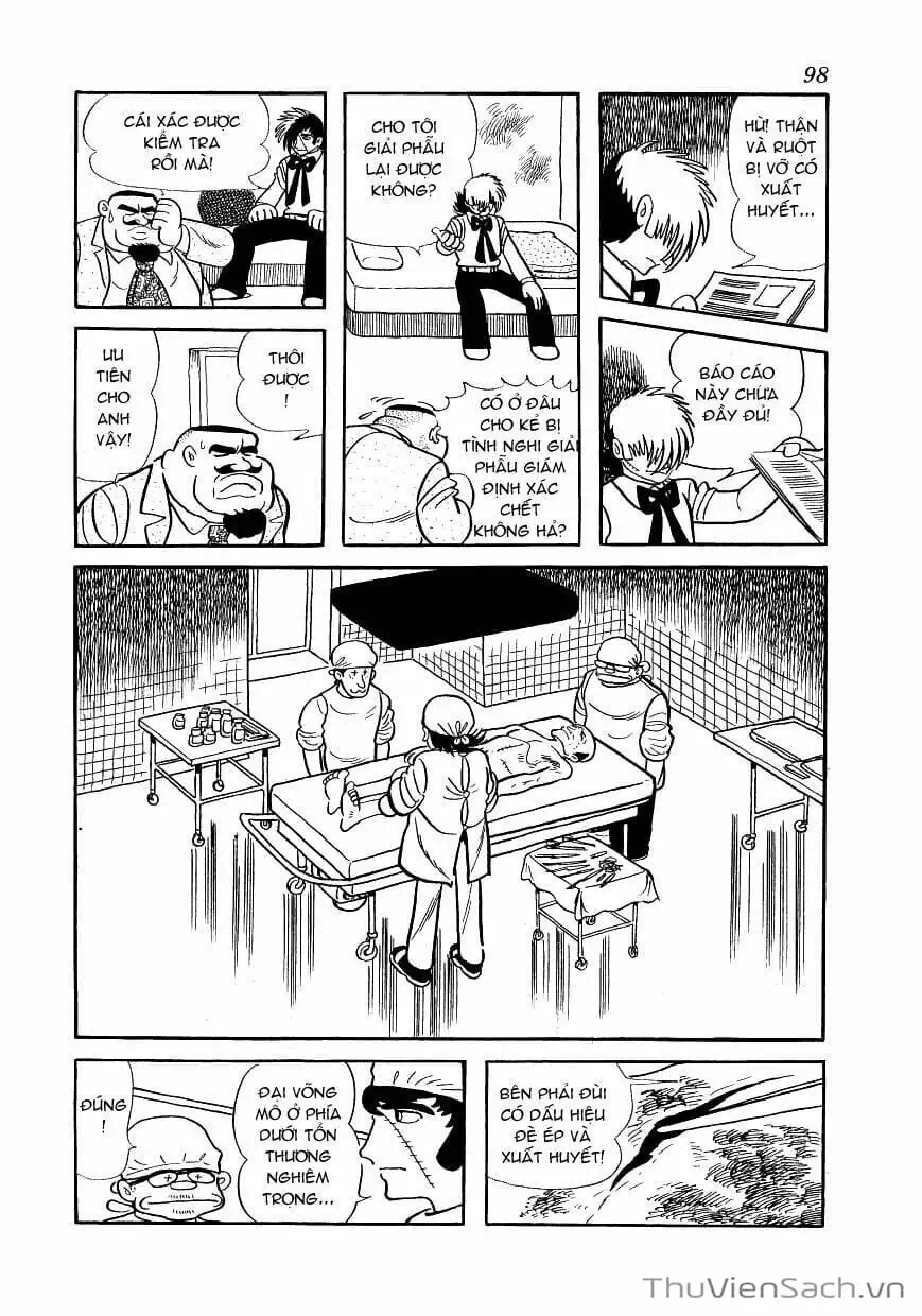 Truyện Tranh Bác Sĩ Quái Dị - Black Jack trang 3