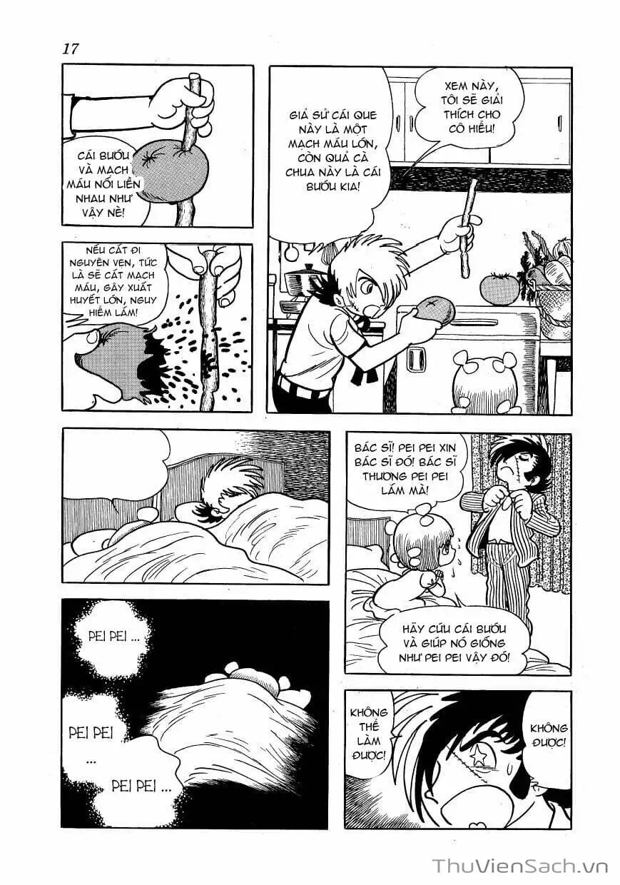 Truyện Tranh Bác Sĩ Quái Dị - Black Jack trang 3