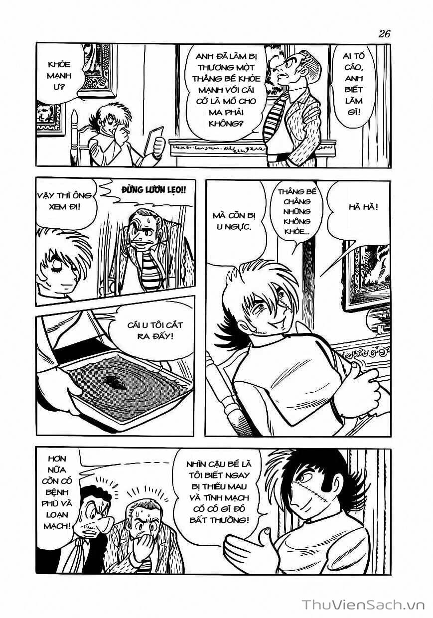 Truyện Tranh Bác Sĩ Quái Dị - Black Jack trang 3