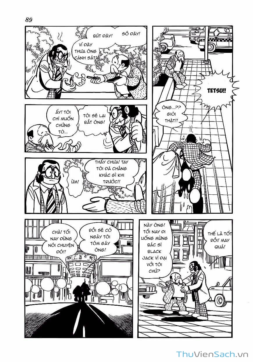 Truyện Tranh Bác Sĩ Quái Dị - Black Jack trang 3