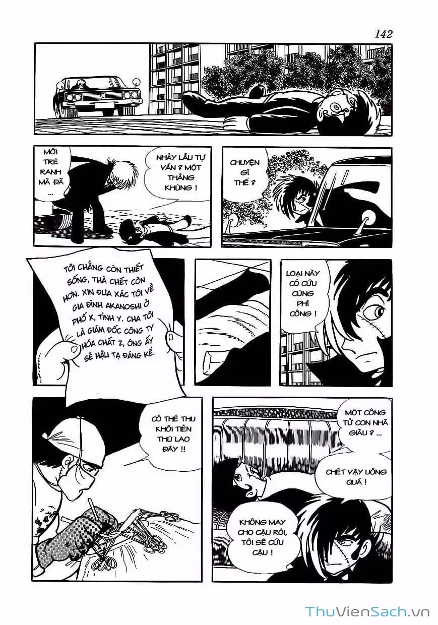Truyện Tranh Bác Sĩ Quái Dị - Black Jack trang 3