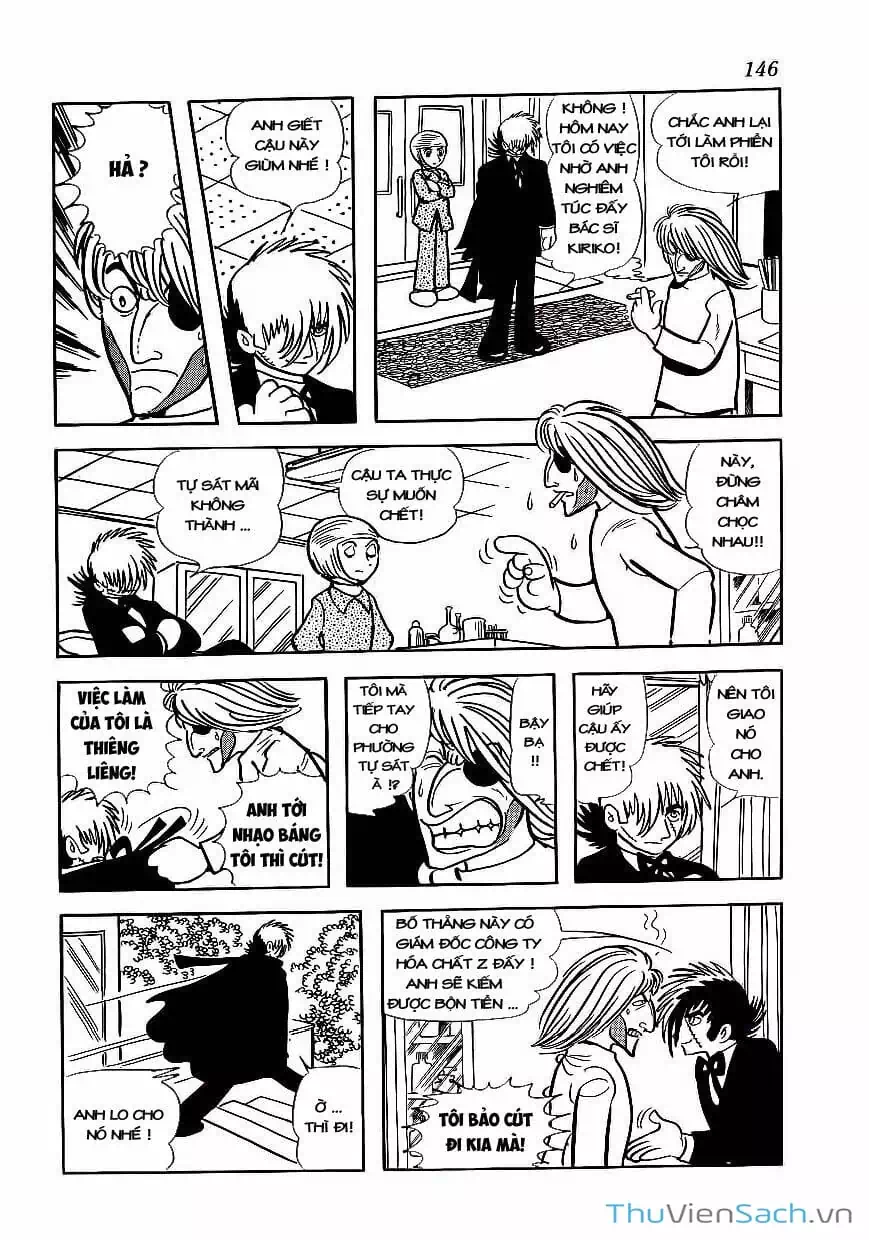 Truyện Tranh Bác Sĩ Quái Dị - Black Jack trang 3