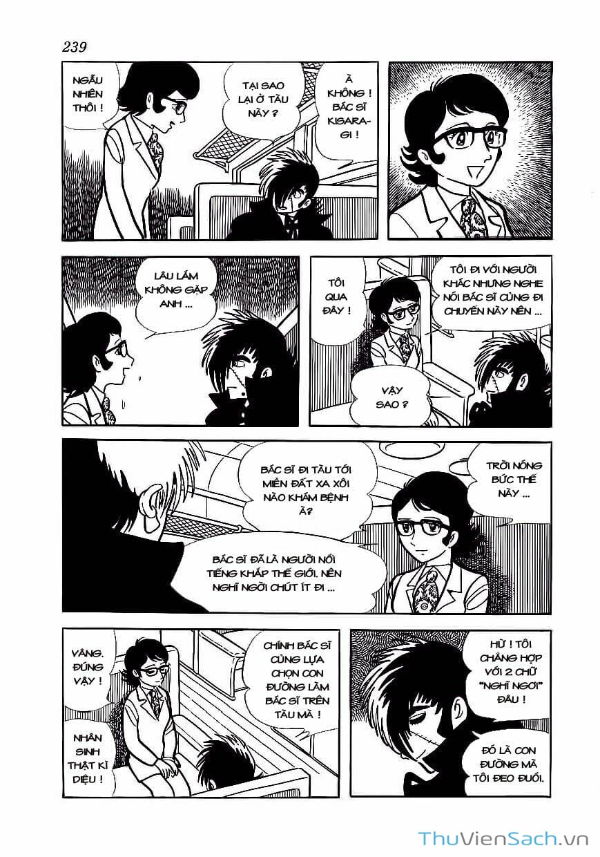 Truyện Tranh Bác Sĩ Quái Dị - Black Jack trang 3