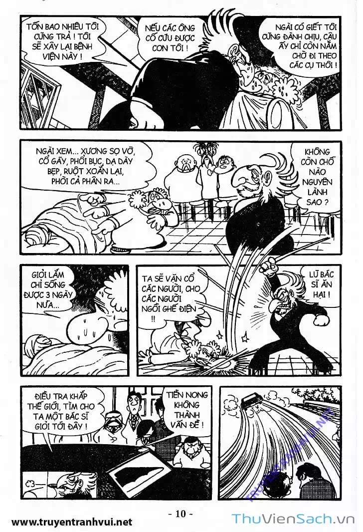 Truyện Tranh Bác Sĩ Quái Dị - Black Jack trang 3