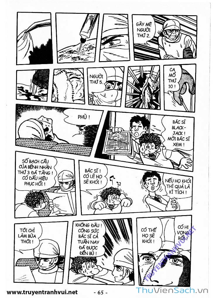Truyện Tranh Bác Sĩ Quái Dị - Black Jack trang 3