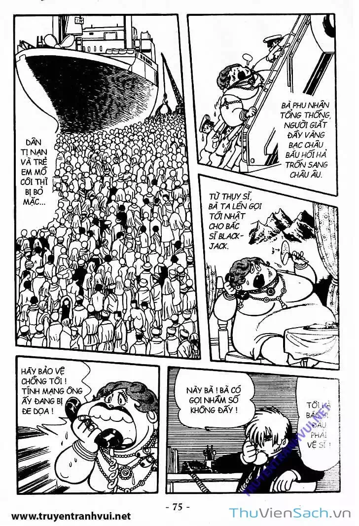 Truyện Tranh Bác Sĩ Quái Dị - Black Jack trang 3