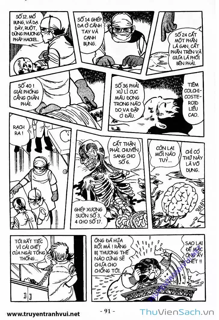 Truyện Tranh Bác Sĩ Quái Dị - Black Jack trang 3