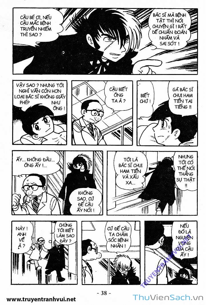 Truyện Tranh Bác Sĩ Quái Dị - Black Jack trang 3