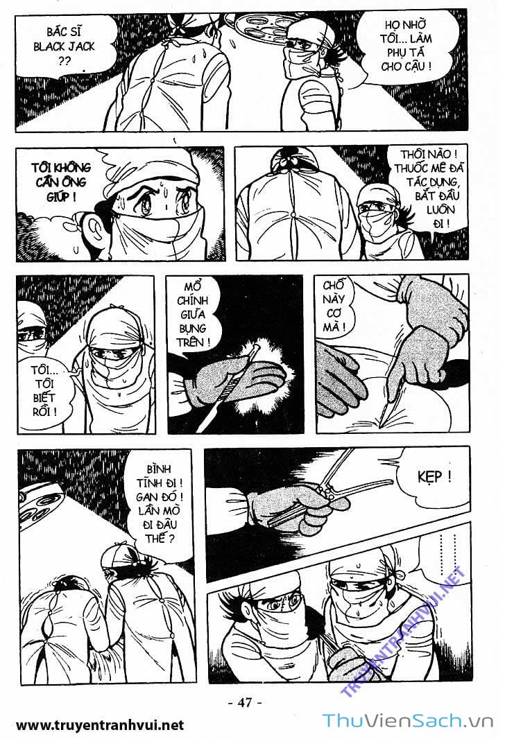 Truyện Tranh Bác Sĩ Quái Dị - Black Jack trang 3