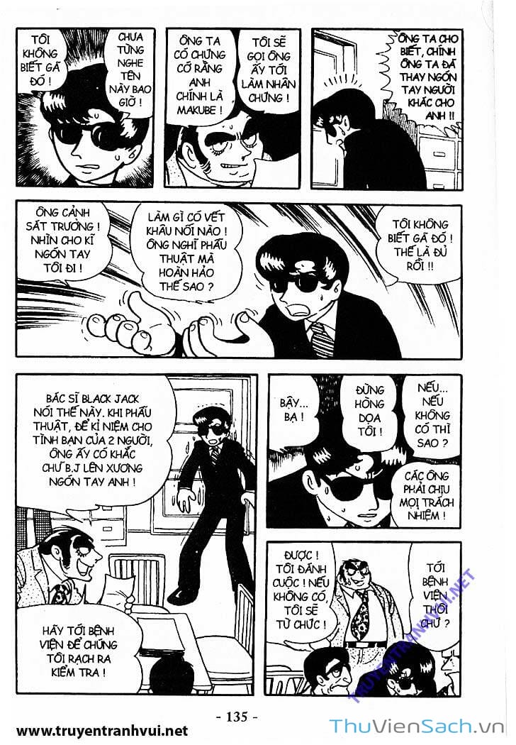 Truyện Tranh Bác Sĩ Quái Dị - Black Jack trang 3