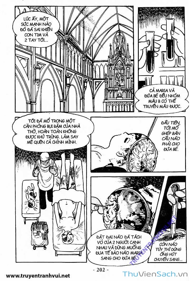 Truyện Tranh Bác Sĩ Quái Dị - Black Jack trang 3