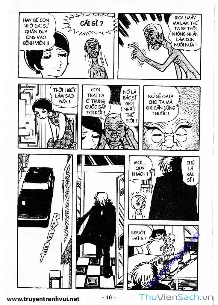 Truyện Tranh Bác Sĩ Quái Dị - Black Jack trang 3