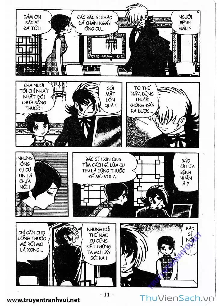 Truyện Tranh Bác Sĩ Quái Dị - Black Jack trang 3