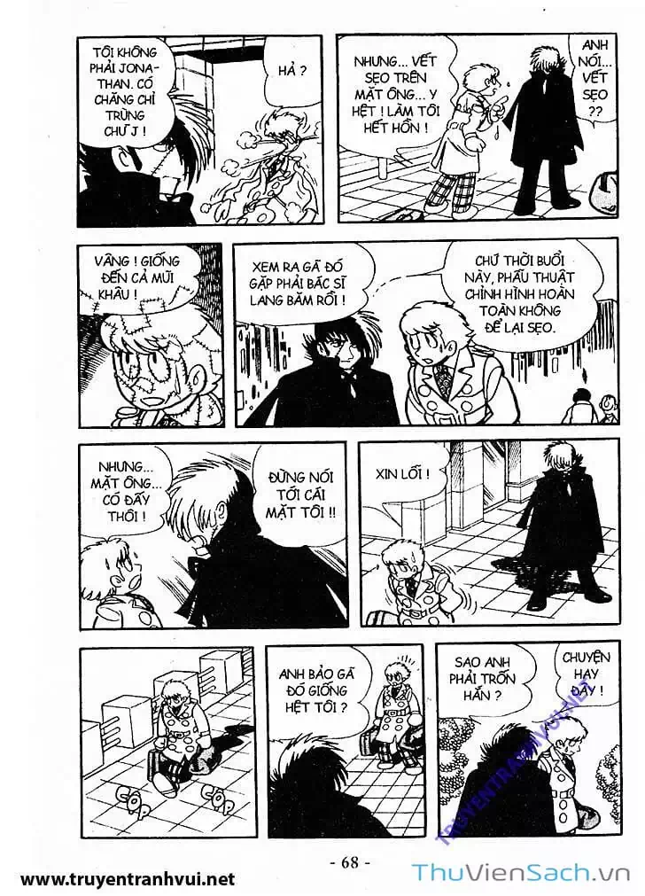 Truyện Tranh Bác Sĩ Quái Dị - Black Jack trang 3
