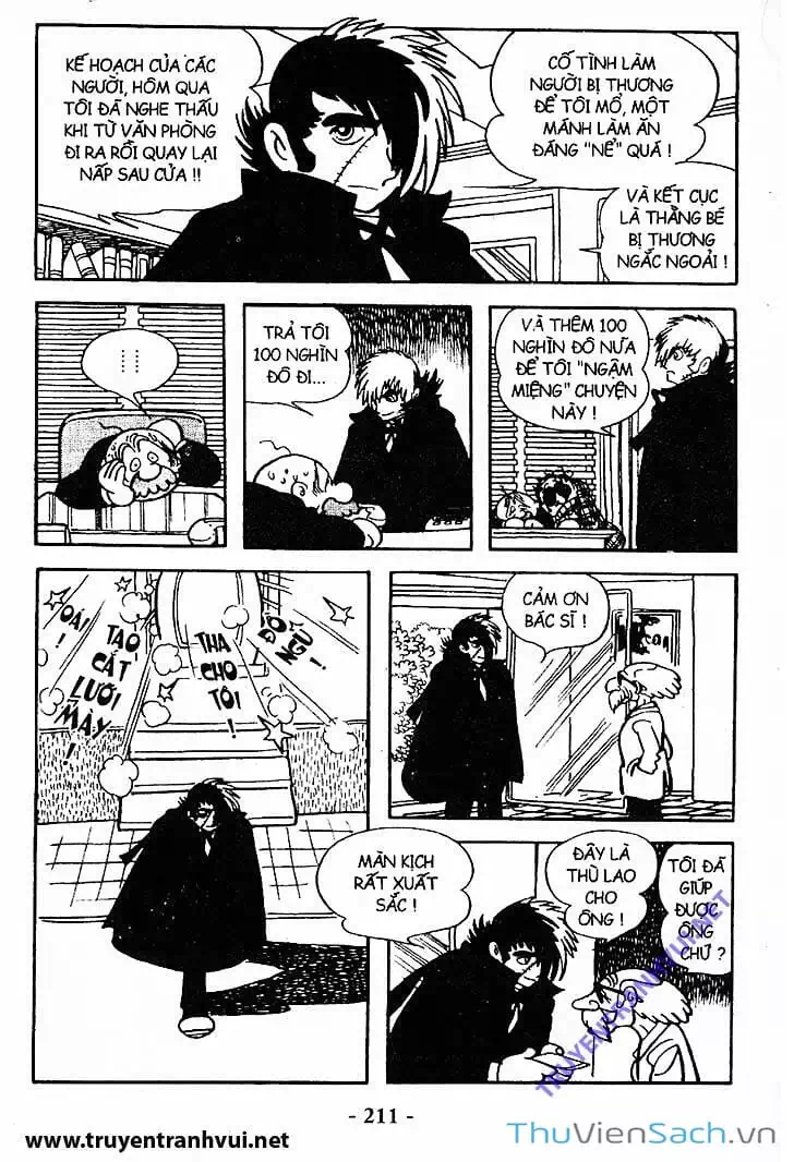 Truyện Tranh Bác Sĩ Quái Dị - Black Jack trang 3