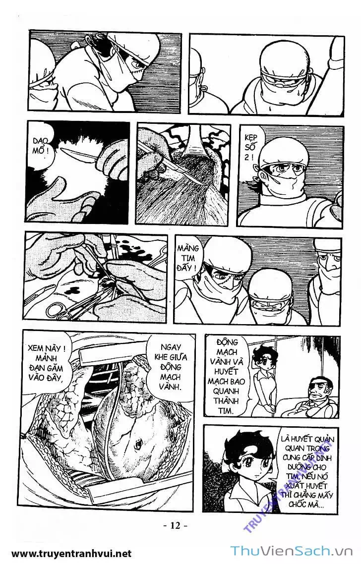 Truyện Tranh Bác Sĩ Quái Dị - Black Jack trang 3