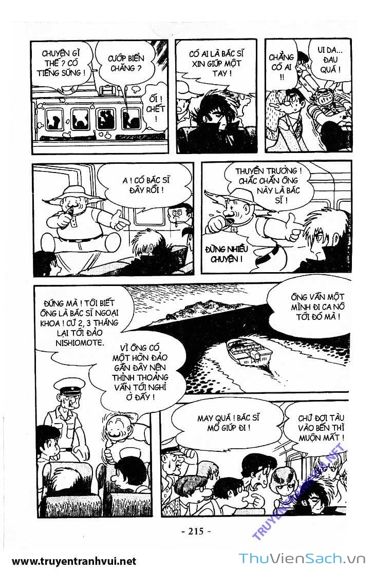 Truyện Tranh Bác Sĩ Quái Dị - Black Jack trang 3