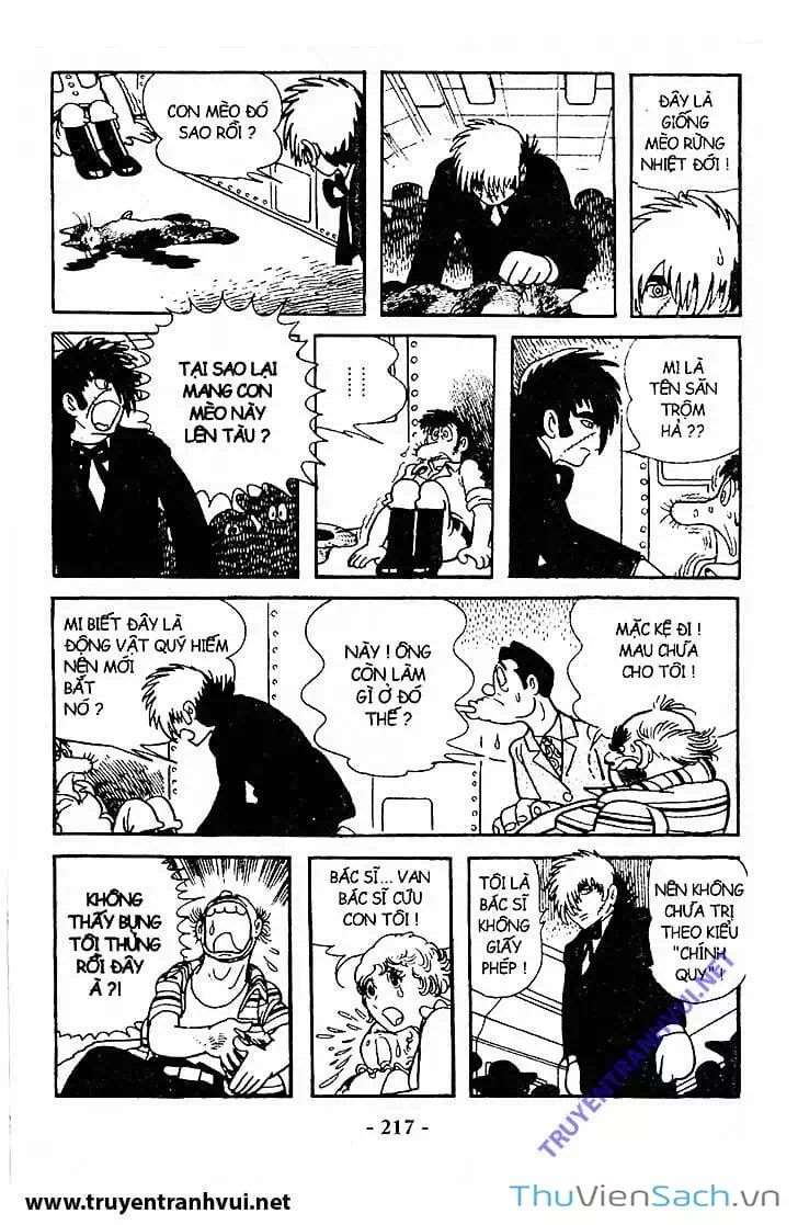 Truyện Tranh Bác Sĩ Quái Dị - Black Jack trang 3