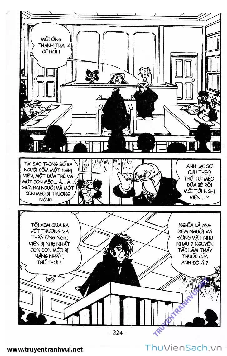 Truyện Tranh Bác Sĩ Quái Dị - Black Jack trang 3