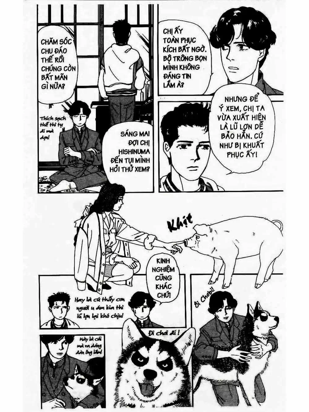 Truyện Tranh Bác Sĩ Thú Y - Doubutsu No Oisha-San trang 4