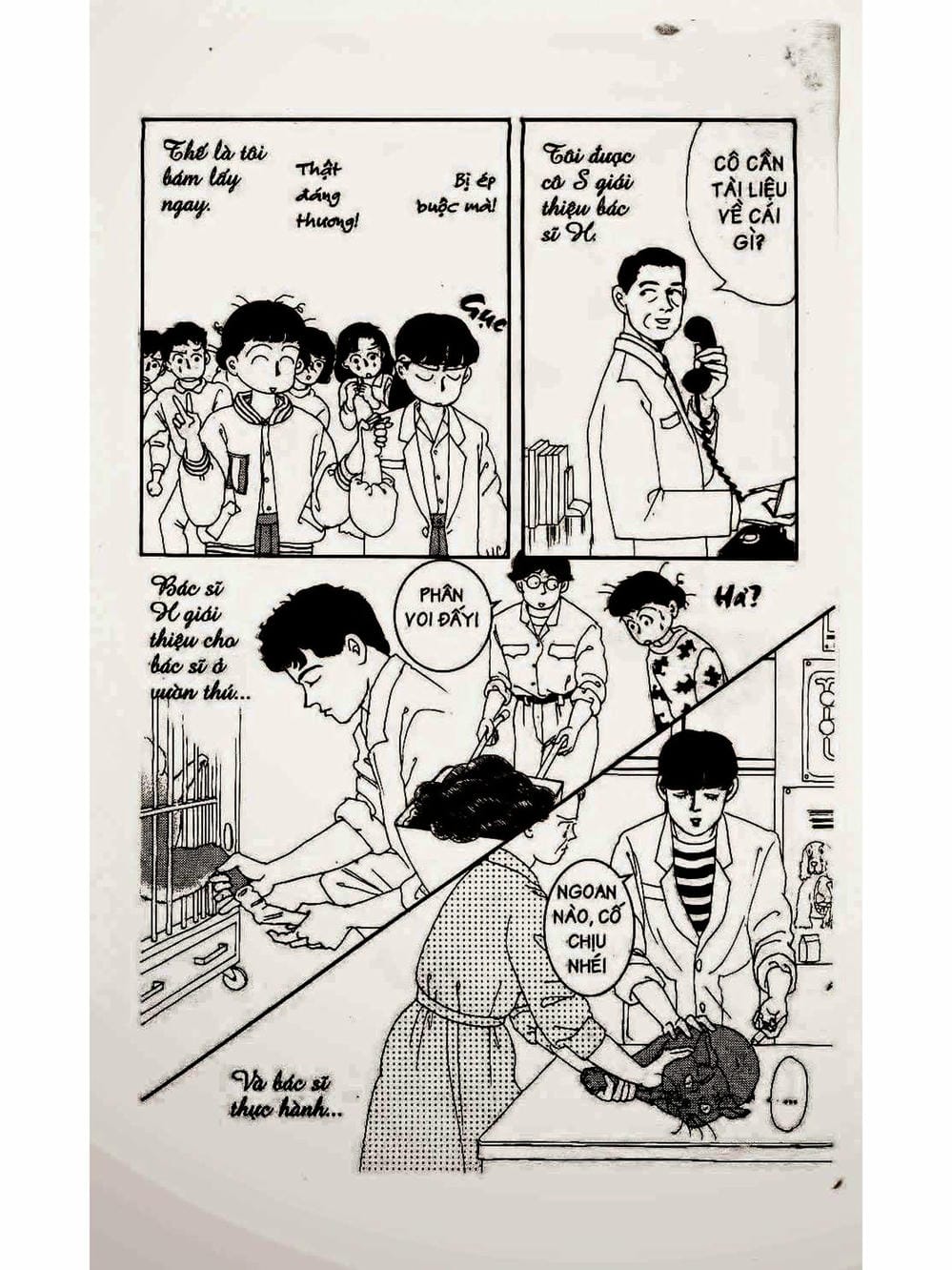 Truyện Tranh Bác Sĩ Thú Y - Doubutsu No Oisha-San trang 4