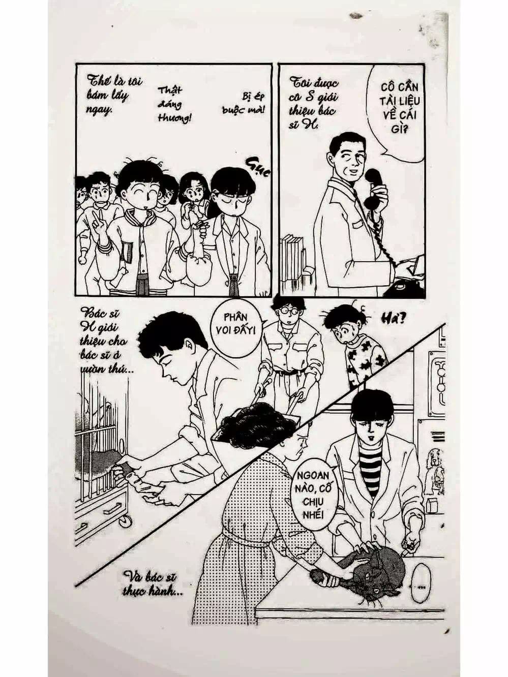 Truyện Tranh Bác Sĩ Thú Y - Doubutsu No Oisha-San trang 4