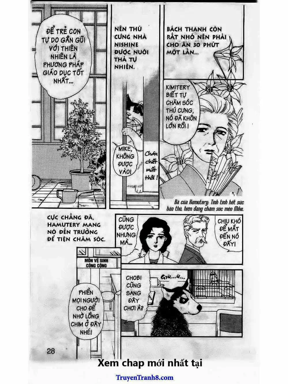 Truyện Tranh Bác Sĩ Thú Y - Doubutsu No Oisha-San trang 4