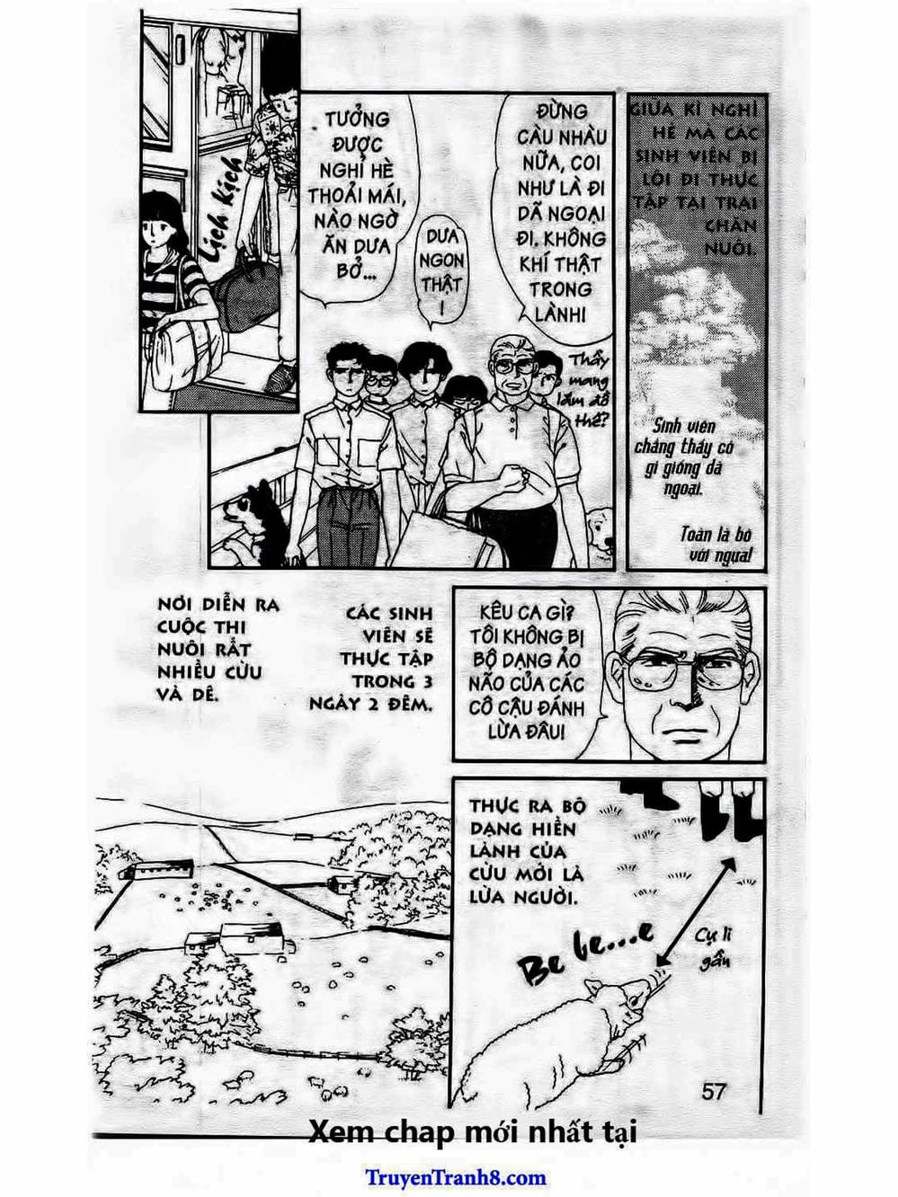 Truyện Tranh Bác Sĩ Thú Y - Doubutsu No Oisha-San trang 4