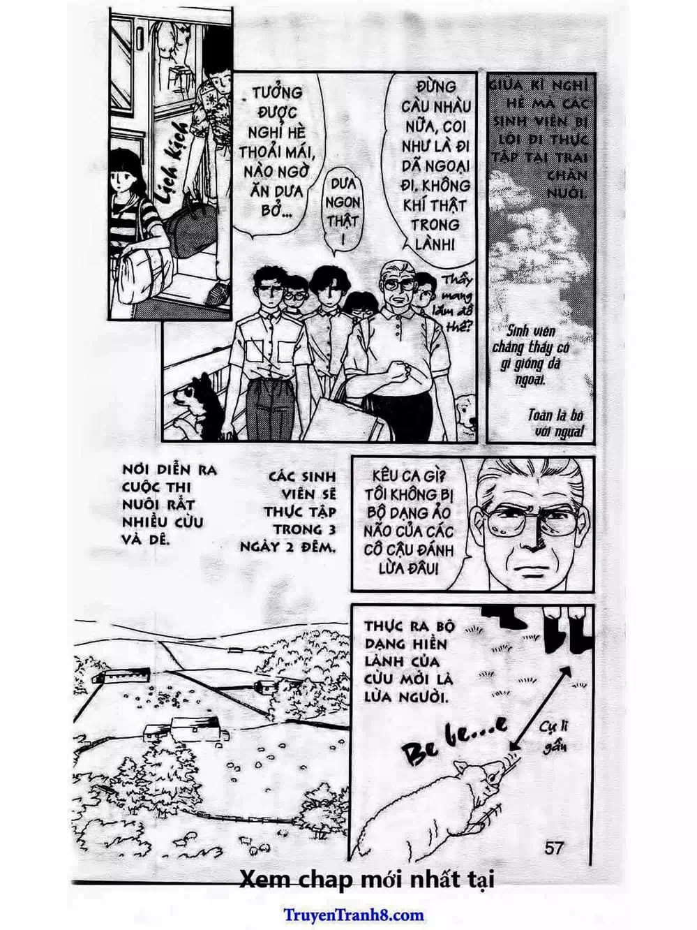 Truyện Tranh Bác Sĩ Thú Y - Doubutsu No Oisha-San trang 4