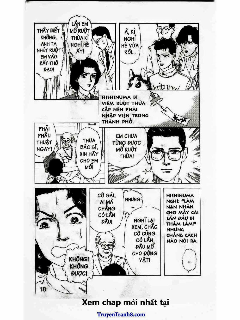 Truyện Tranh Bác Sĩ Thú Y - Doubutsu No Oisha-San trang 4
